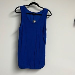 Apt 9 Knitted Tank Top. New with tags. Blue. Size 0X.